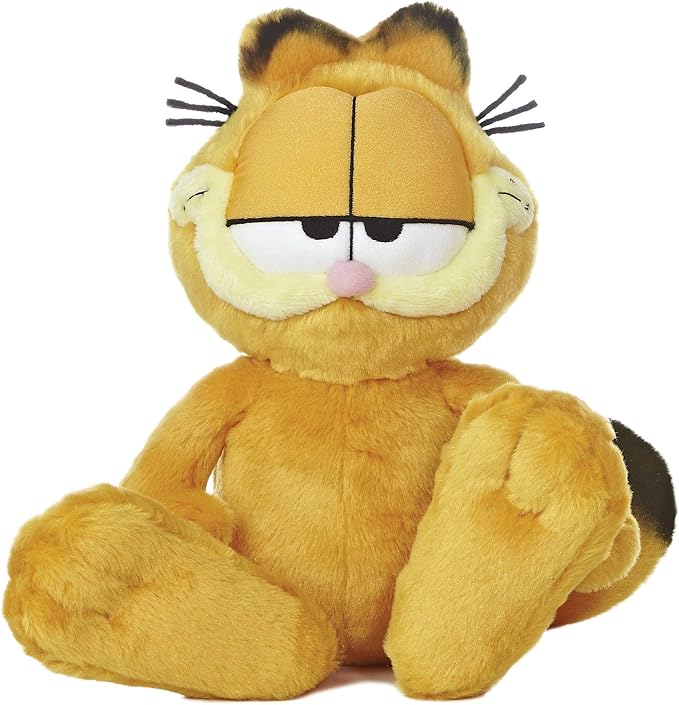 aurora world 加菲猫毛绒长毛绒毛绒玩具 14 英寸